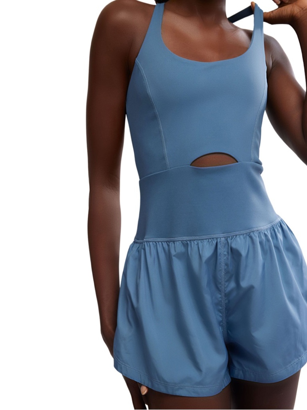 Free People Movement Righteous Runsie - Skyline Blue